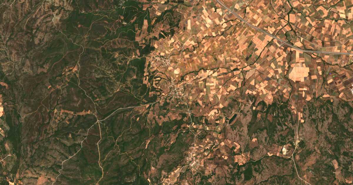 Satellitenkarte von Palaiá Krovýli