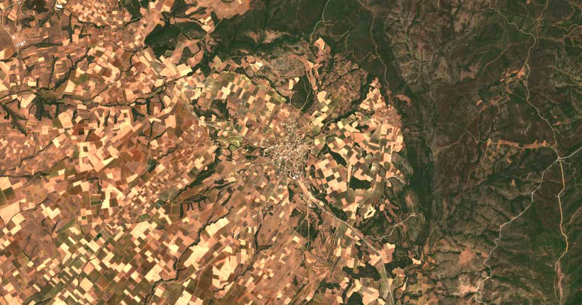 Satellitenkarte von Proskynitaí