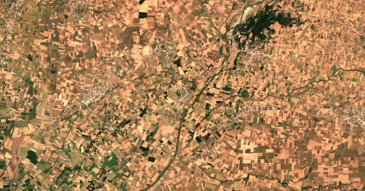 Satellitenkarte von Protáton