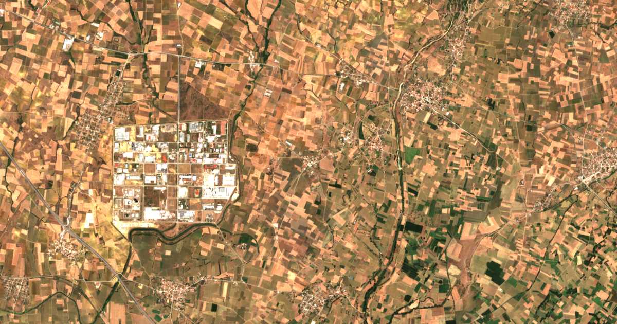 Satellitenkarte von Vákos
