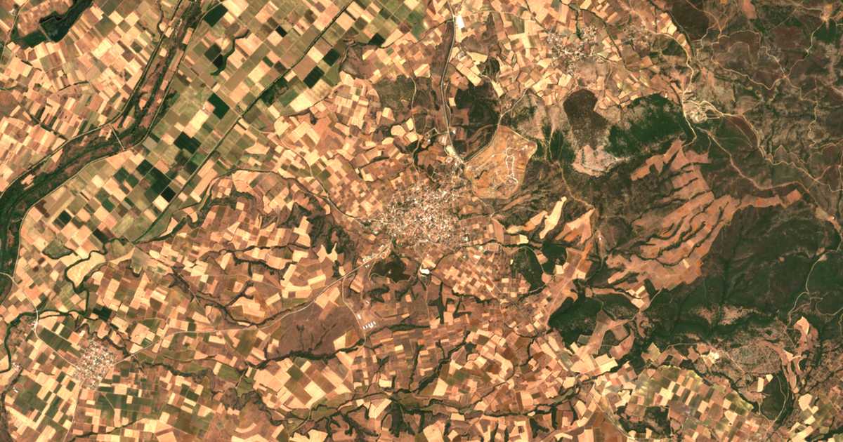 Satellitenkarte von Xylaganí