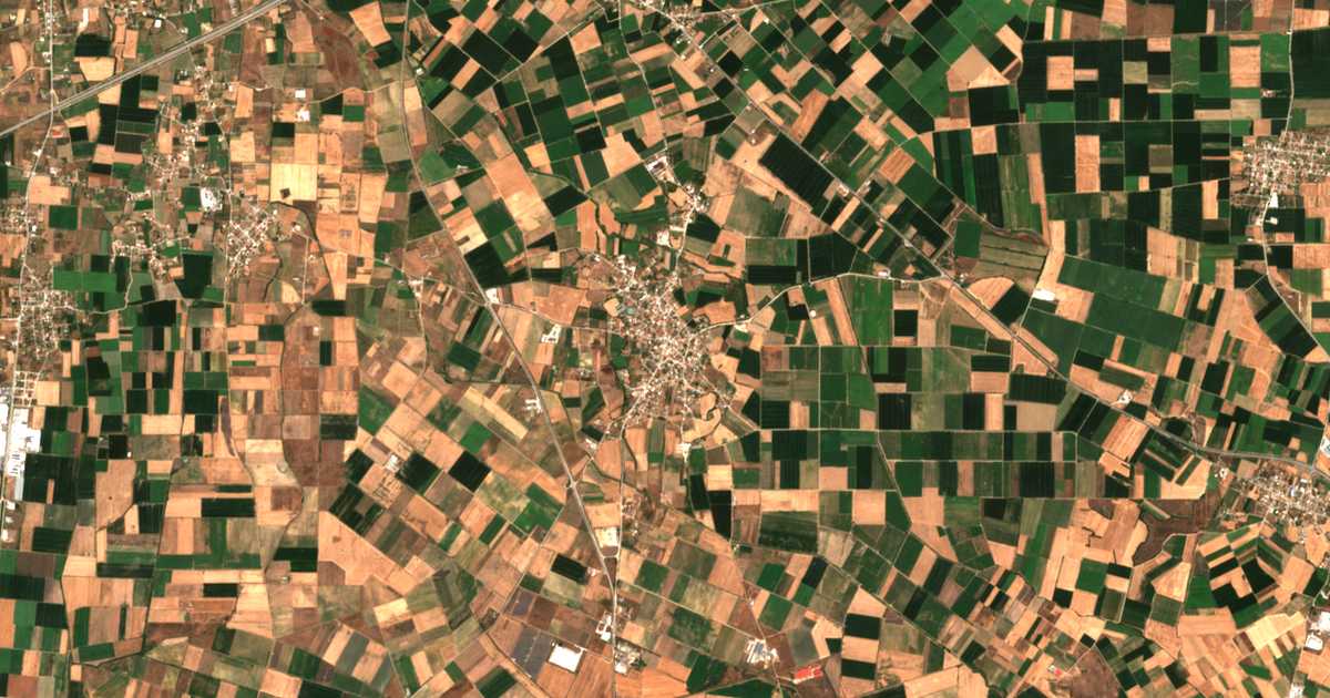 Satellitenkarte von Geniséa