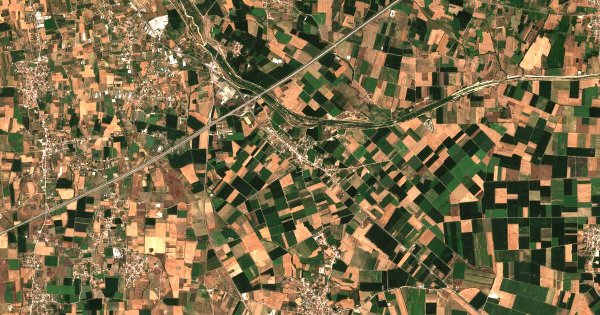 Satellitenkarte von Vafaíika
