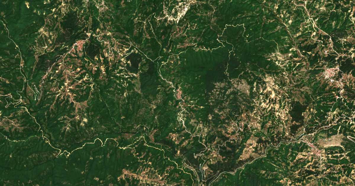 Satellitenkarte von Kýknos