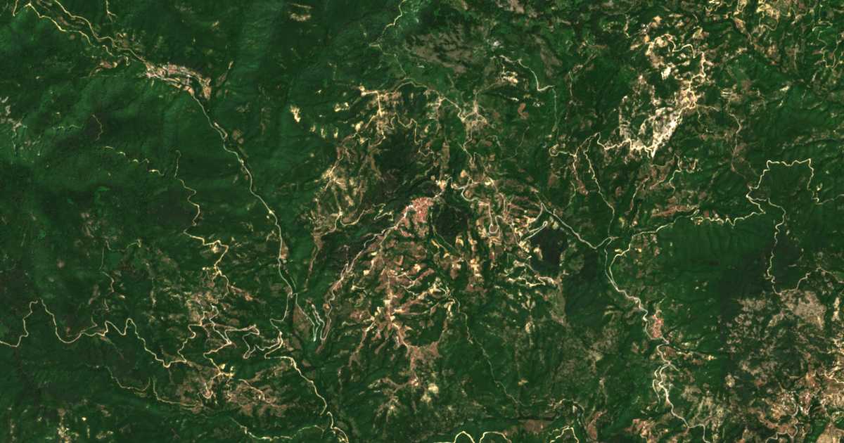 Satellitenkarte von Oraíon
