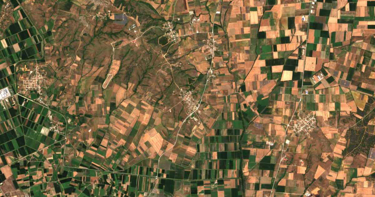 Satellitenkarte von Kypséli