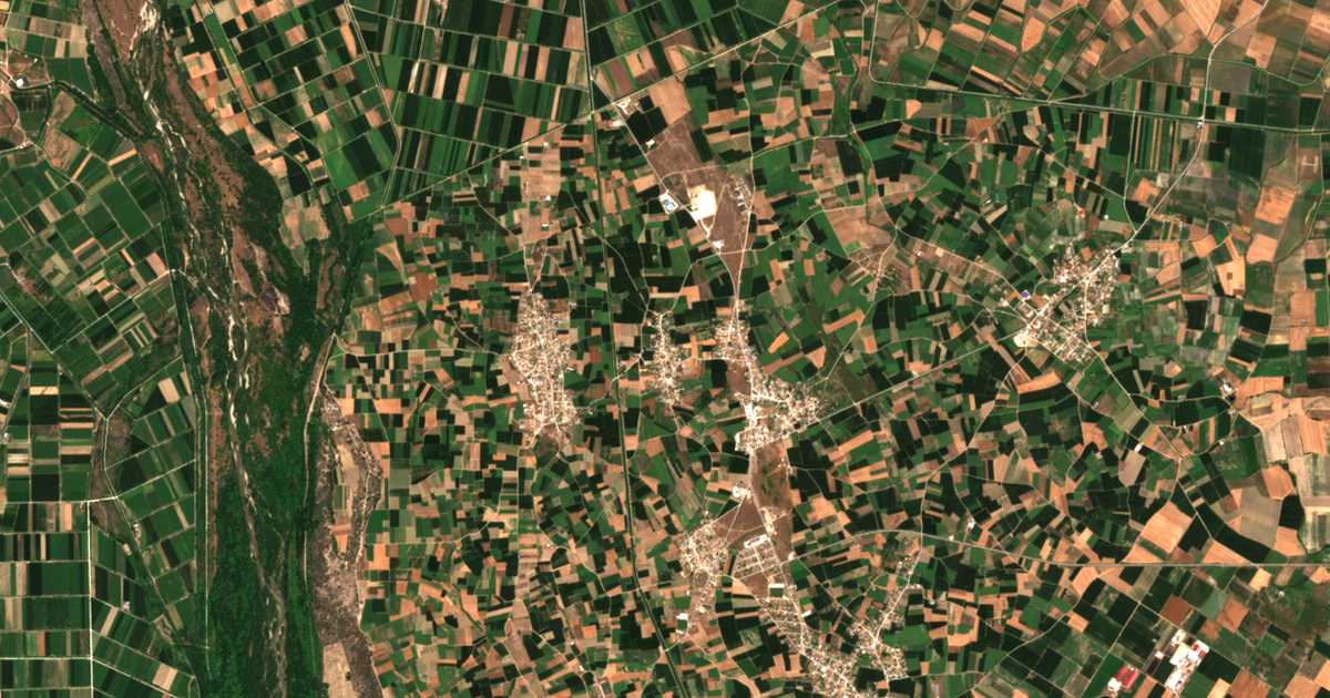 Satellitenkarte von Orfanón