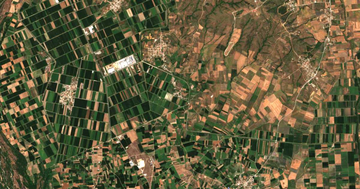 Satellitenkarte von Palaión Ólvion