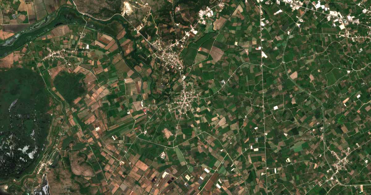 Satellitenkarte von Ágios Spyrídon