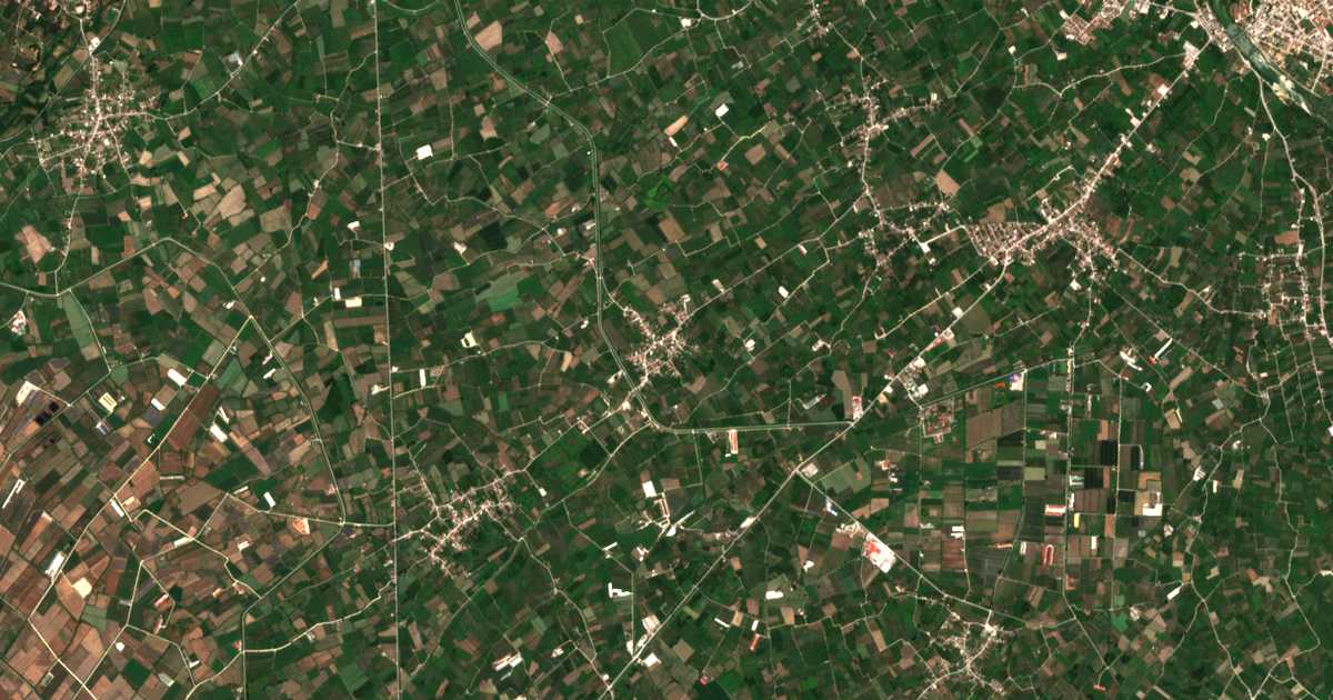 Satellitenkarte von Kalóvatos