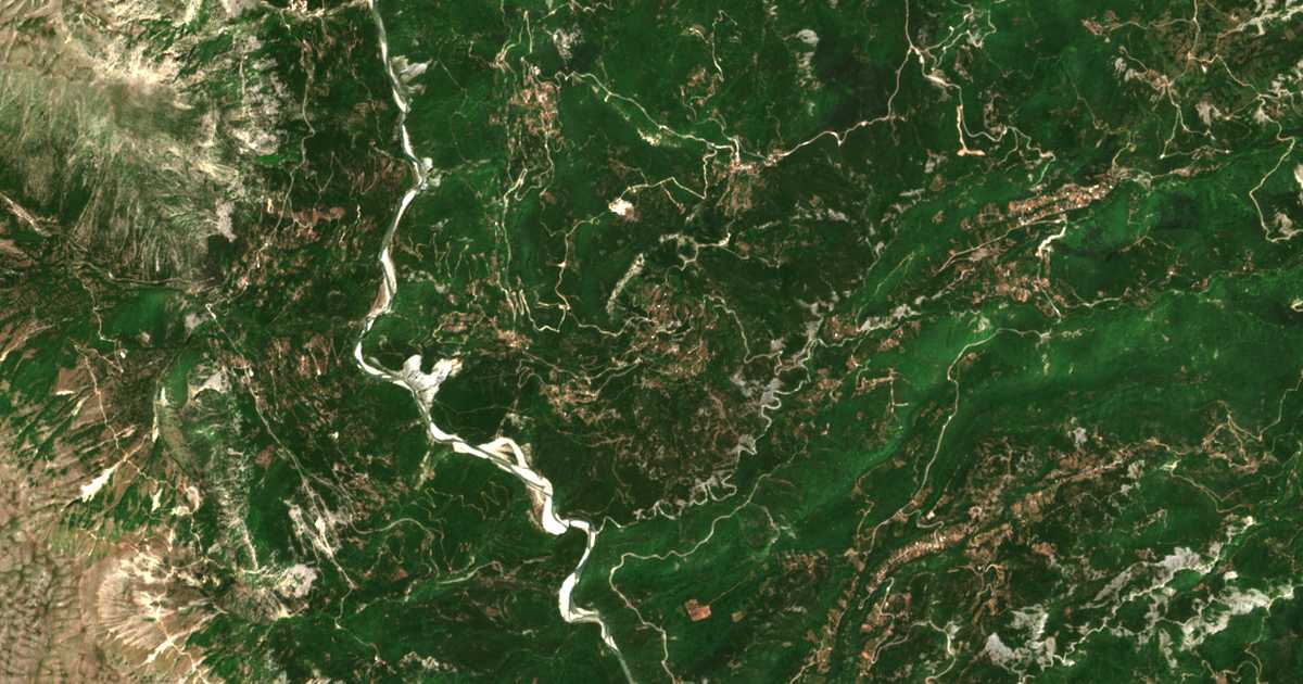 Satellitenkarte von Káto Graikikón