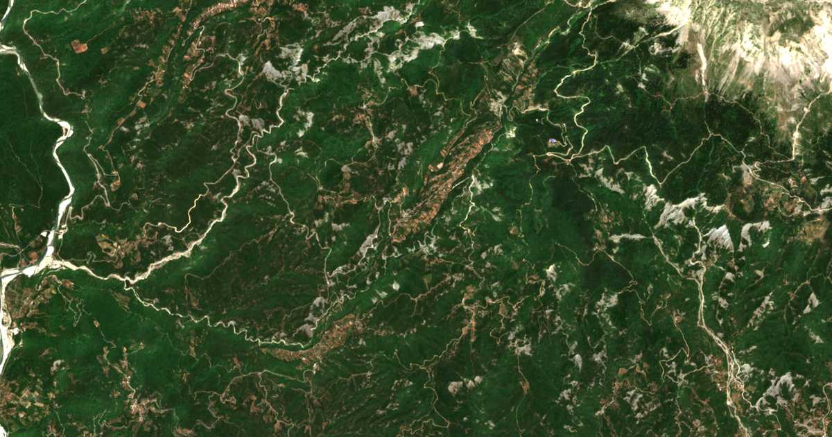 Satellitenkarte von Kypseli