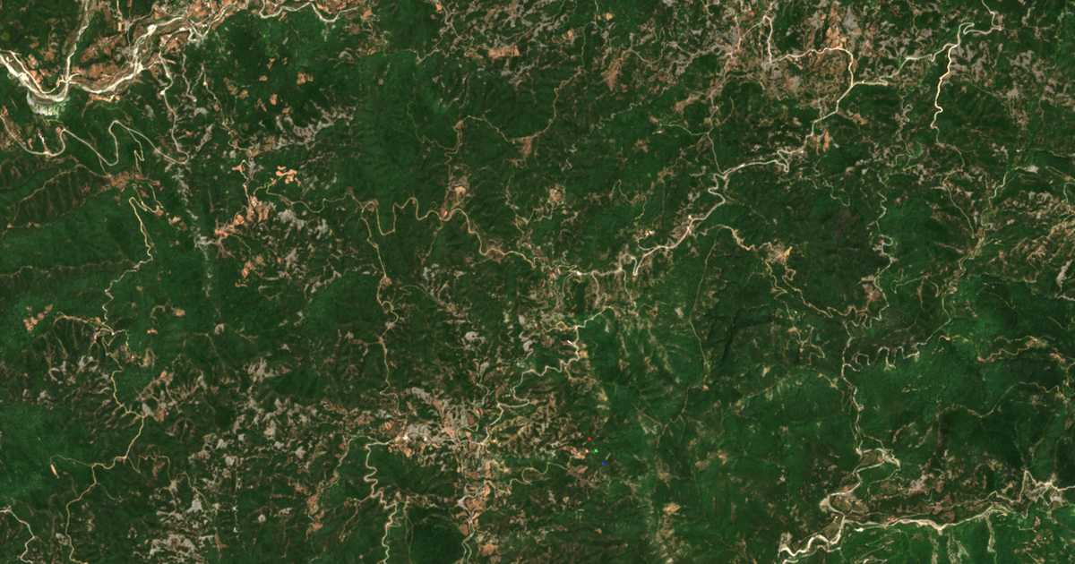 Satellitenkarte von Pigí