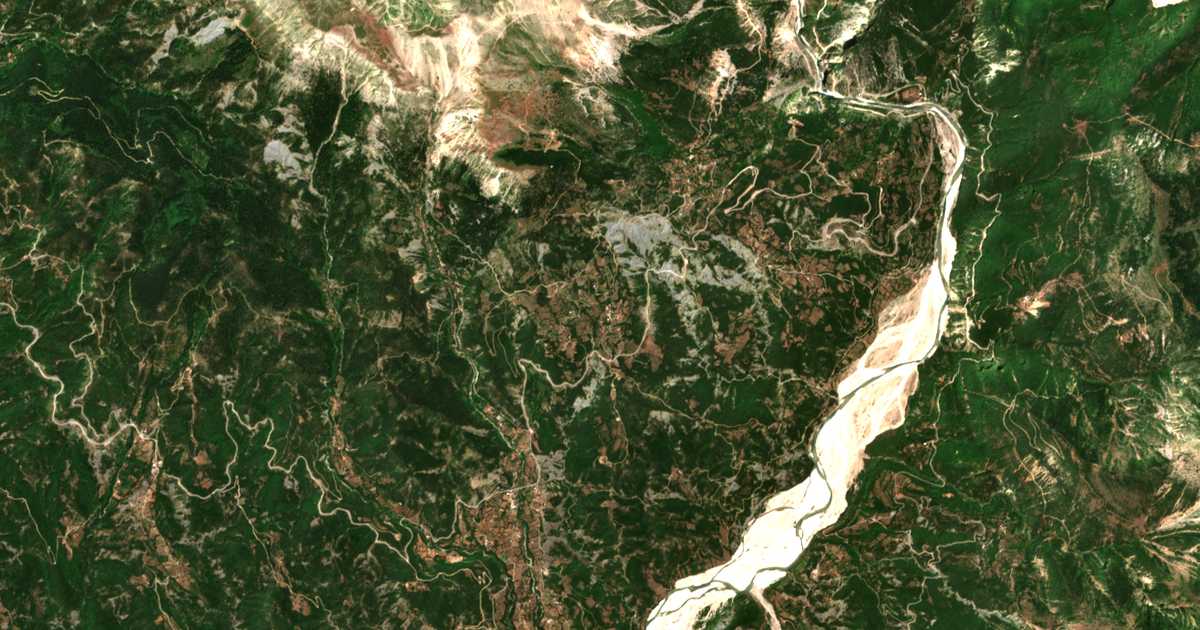 Satellitenkarte von Ágios Nikólaos