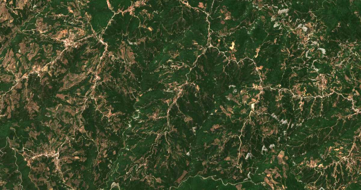 Satellitenkarte von Dimárion