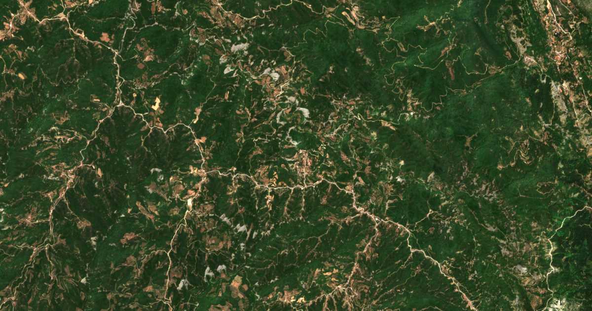 Satellitenkarte von Kleidíon