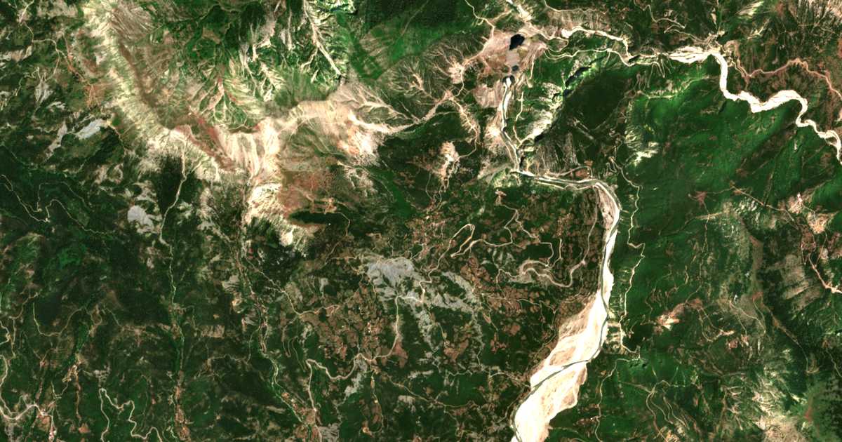 Satellitenkarte von Pigaí