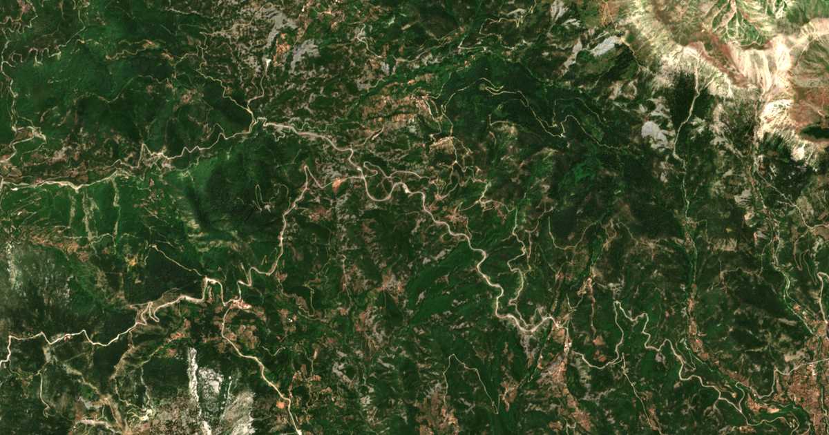Satellitenkarte von Stavrovrýsi