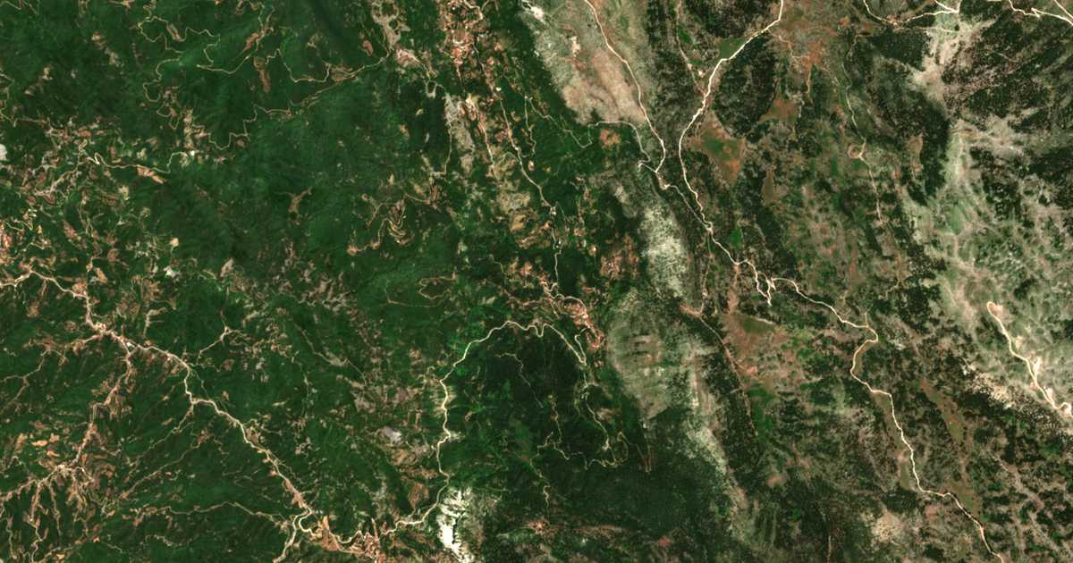 Satellitenkarte von Gianniótion
