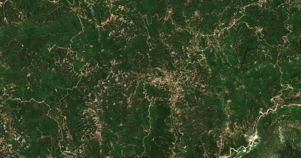 Satellitenkarte von Zygós