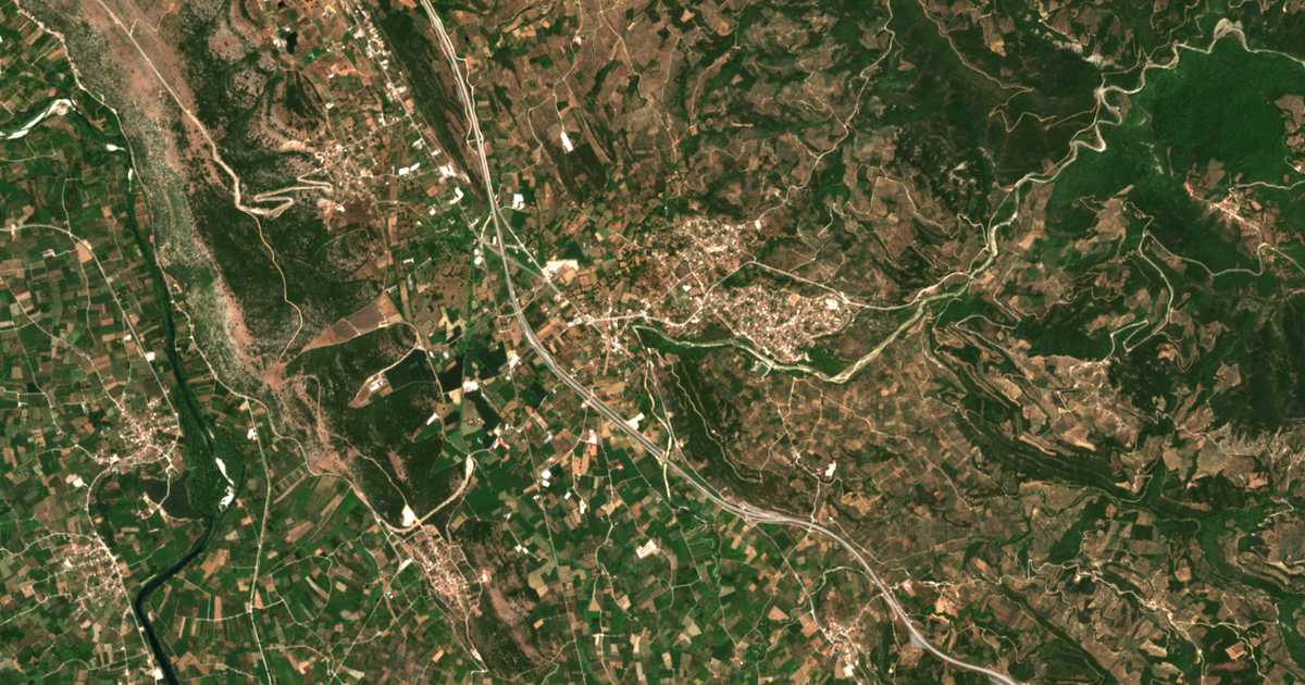 Satellitenkarte von Ágios Nikólaos