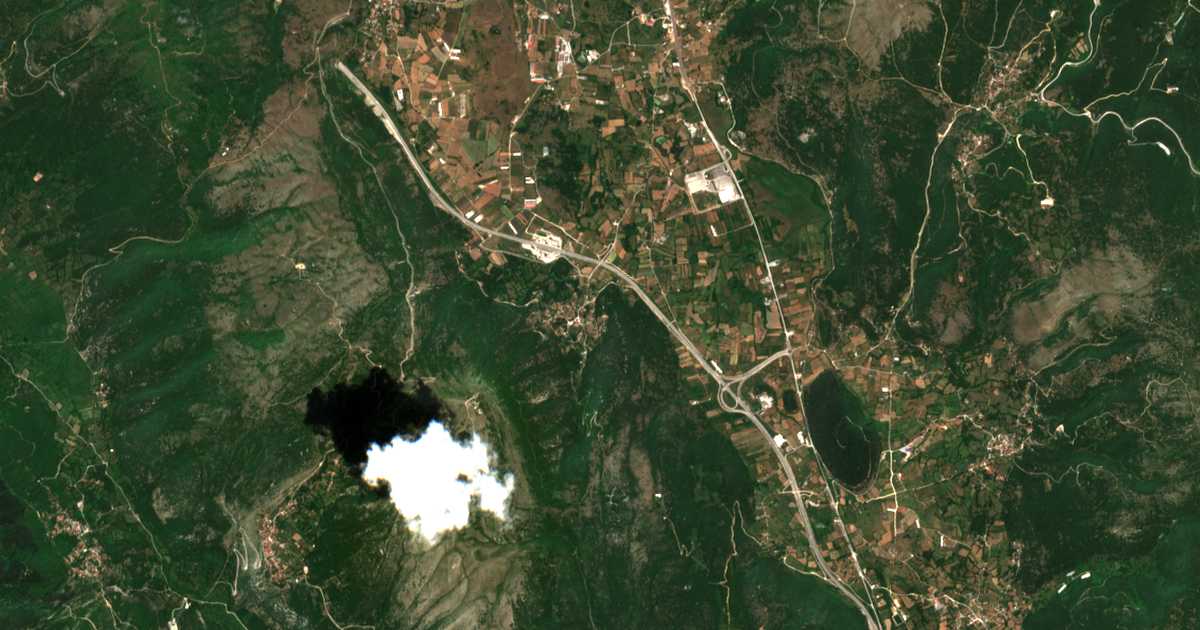 Satellitenkarte von Episkopikón