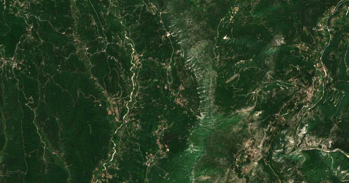 Satellitenkarte von Georgánoi