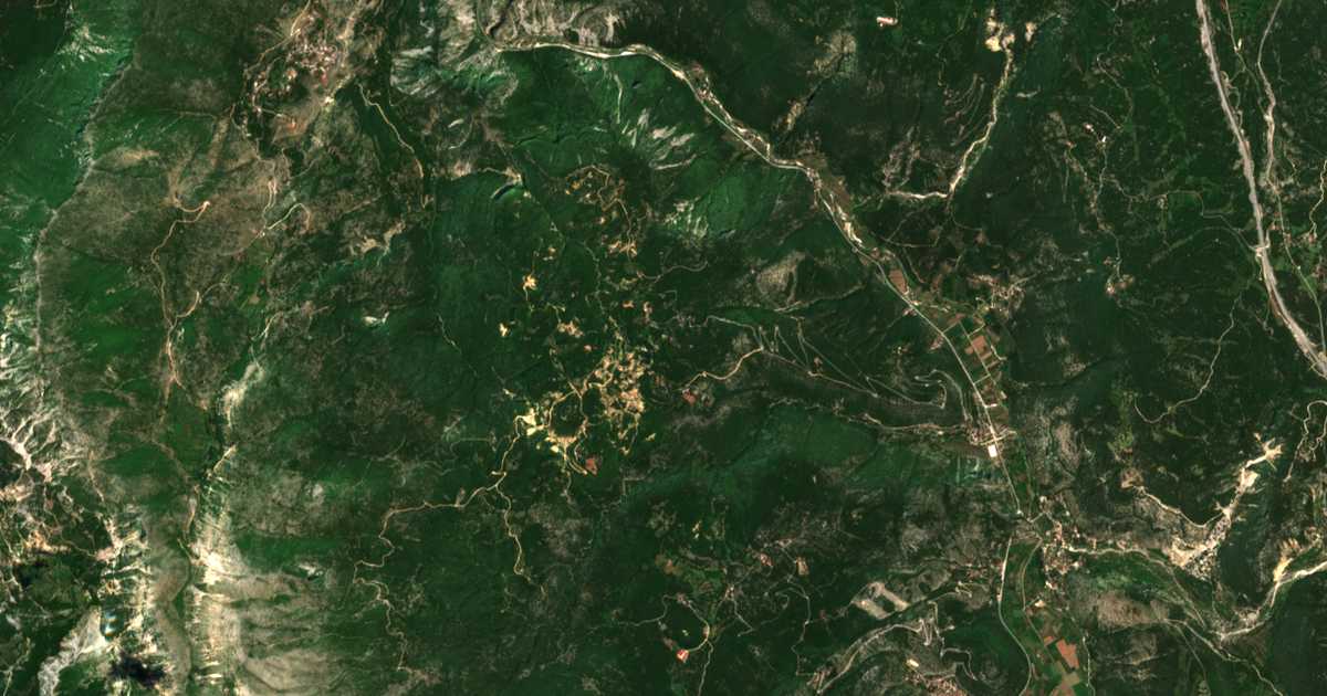 Satellitenkarte von Kouklésion
