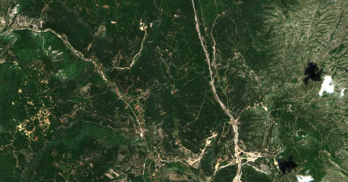Satellitenkarte von Rapsaíoi