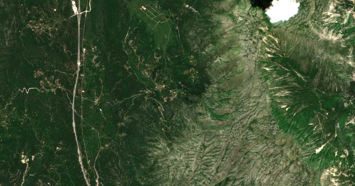 Satellitenkarte von Sklívani