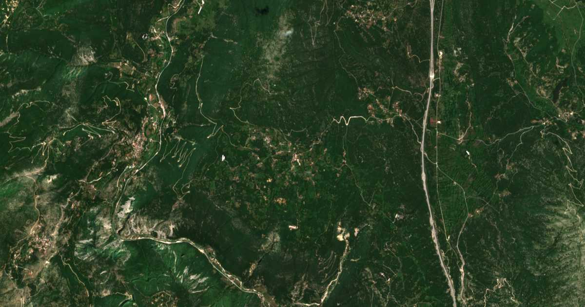 Satellitenkarte von Térovon