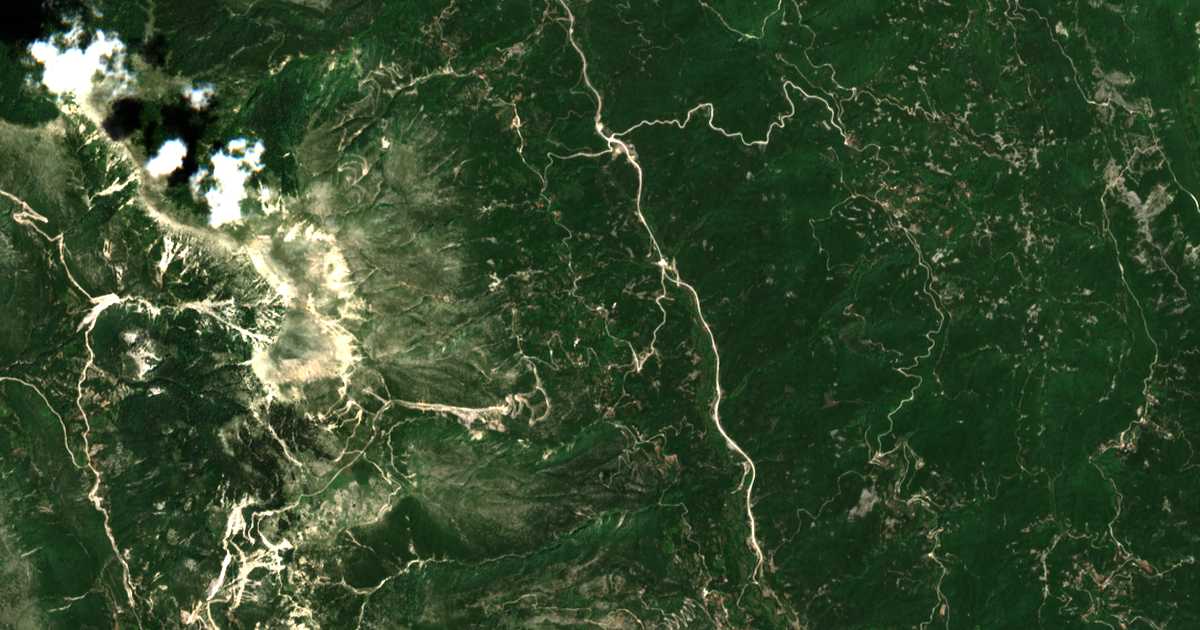 Satellitenkarte von Zotikón