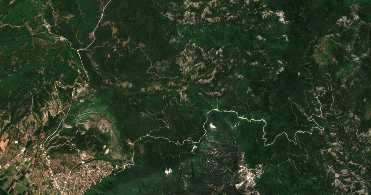 Satellitenkarte von Pigí