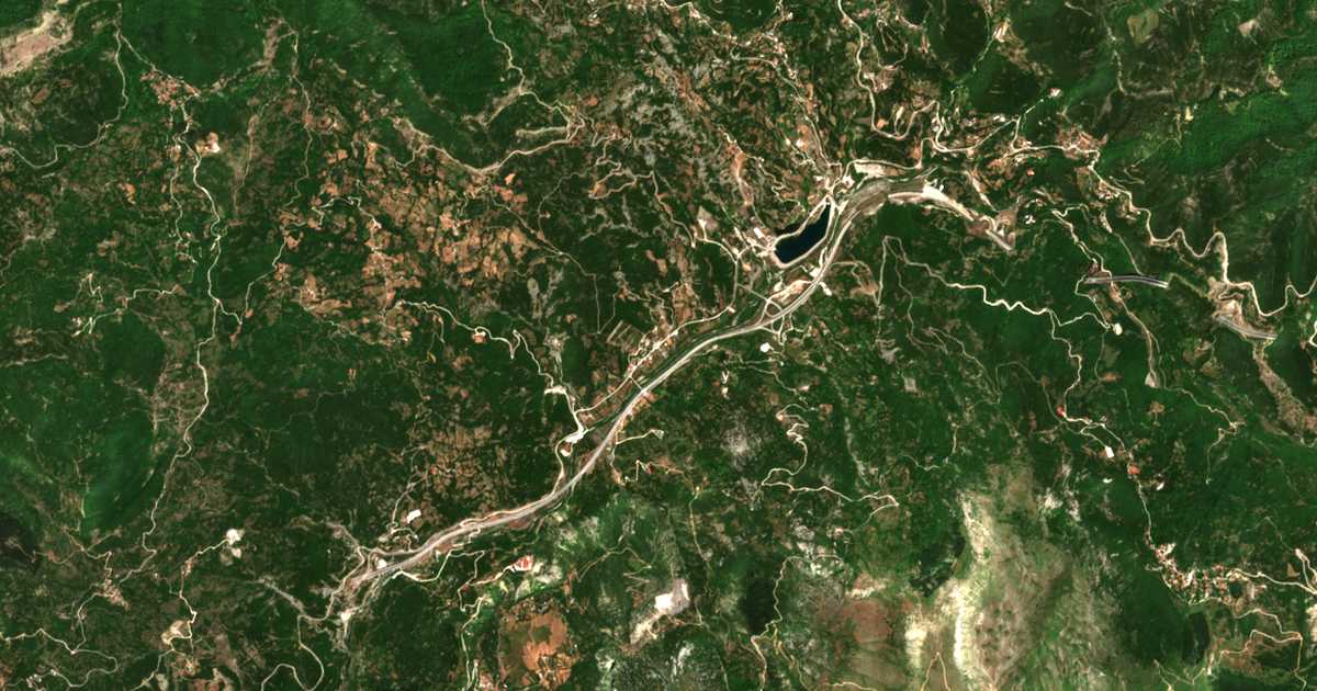 Satellitenkarte von Análipsi