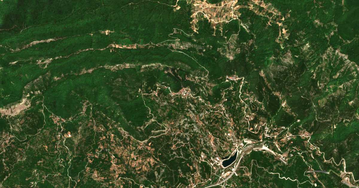 Satellitenkarte von Chrysovitsa