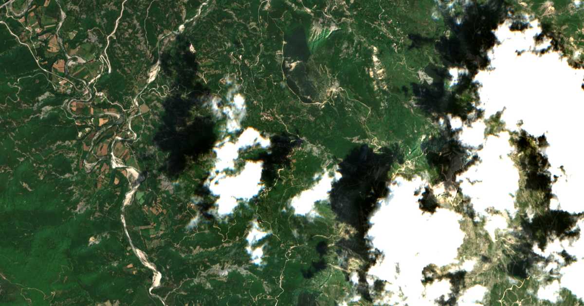 Satellitenkarte von Megáli Gótista