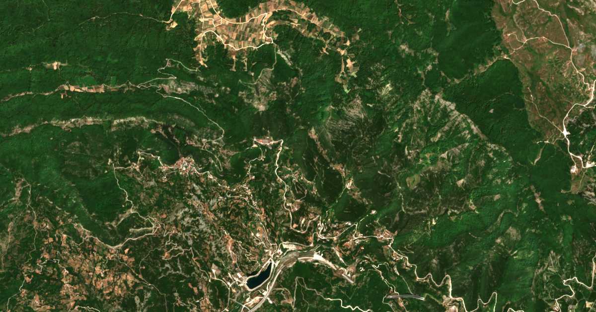 Satellitenkarte von Mýloi