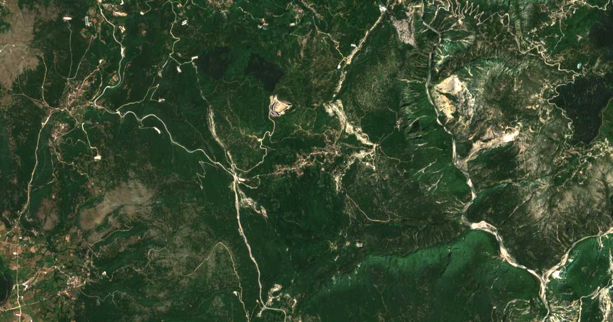 Satellitenkarte von Ellinikón