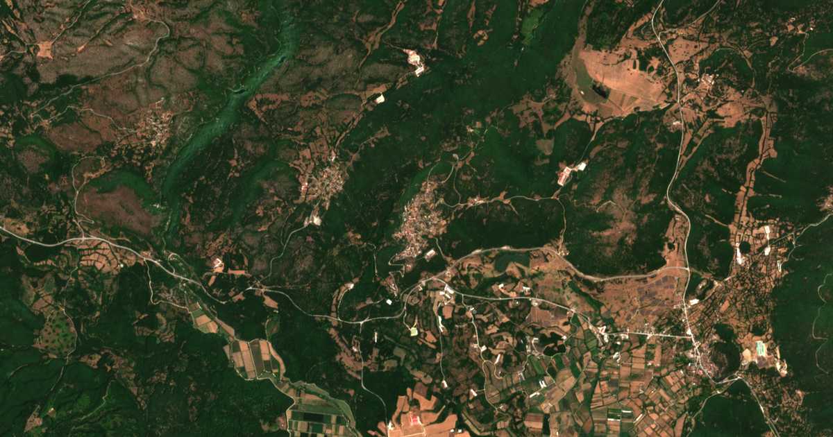 Satellitenkarte von Doliana