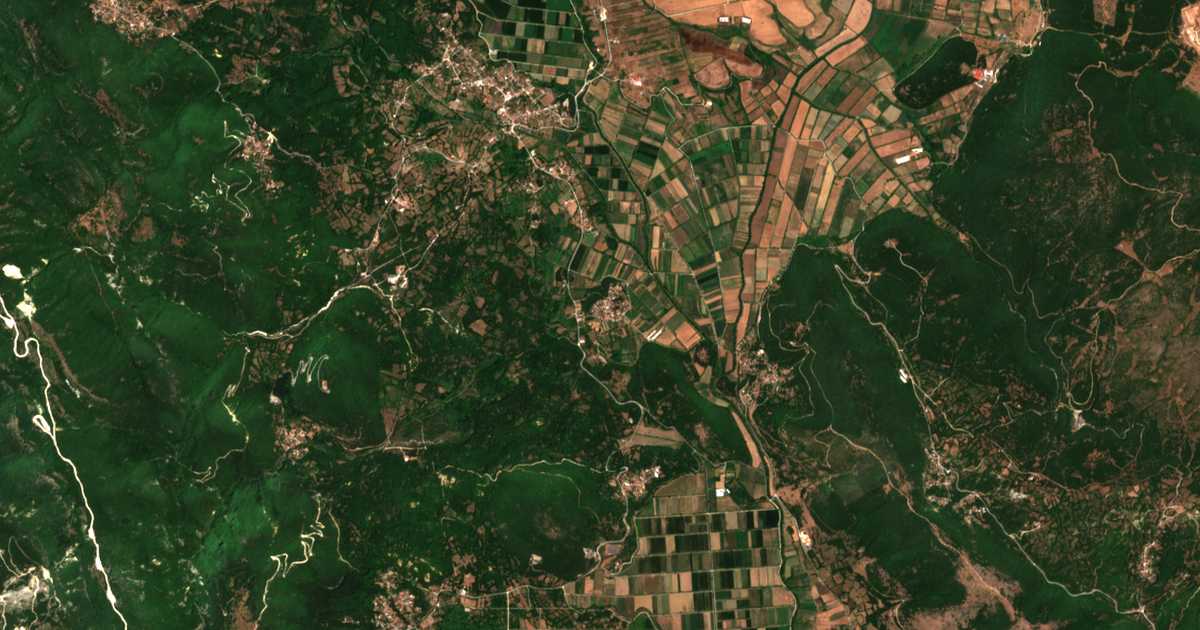 Satellitenkarte von Repetísta