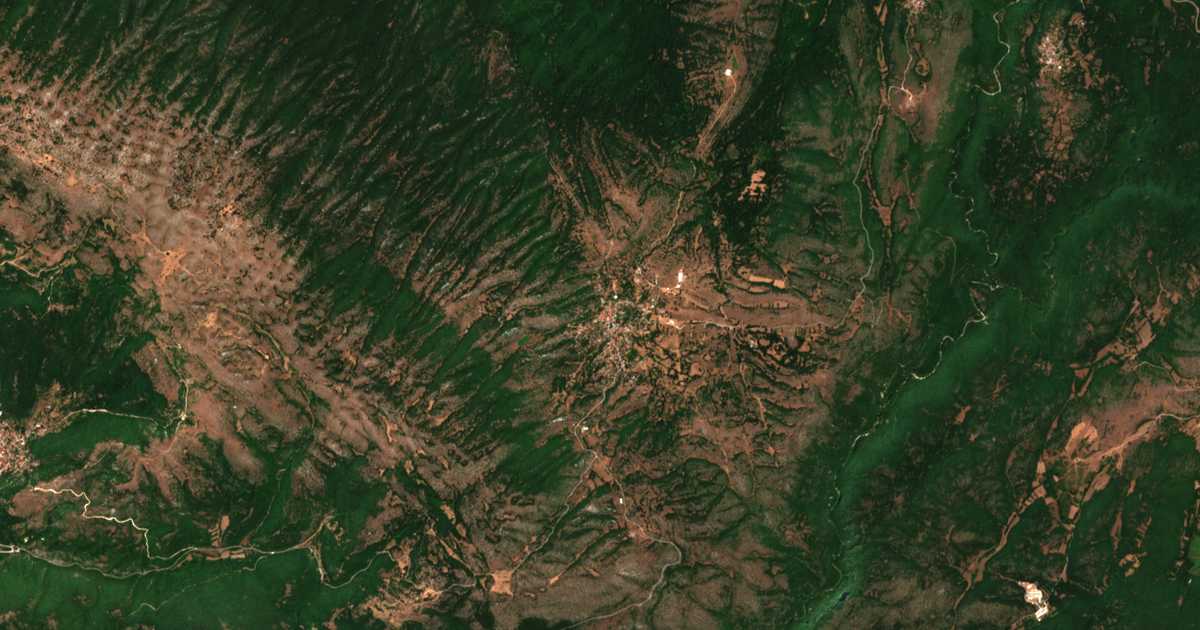 Satellitenkarte von Víssani