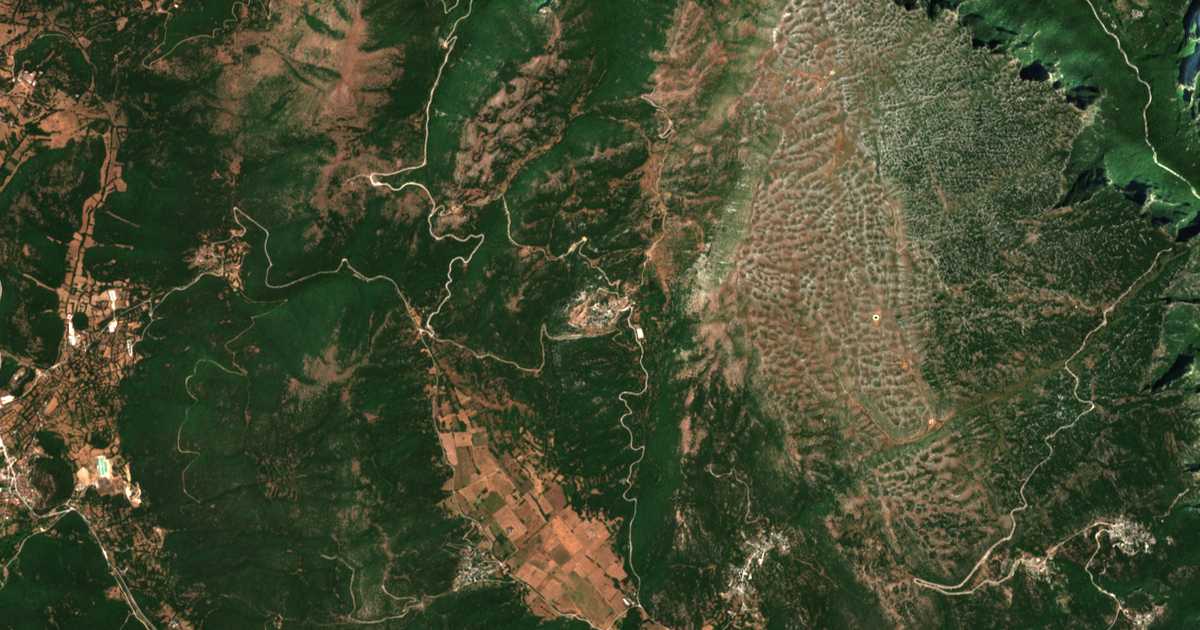 Satellitenkarte von Elafótopos