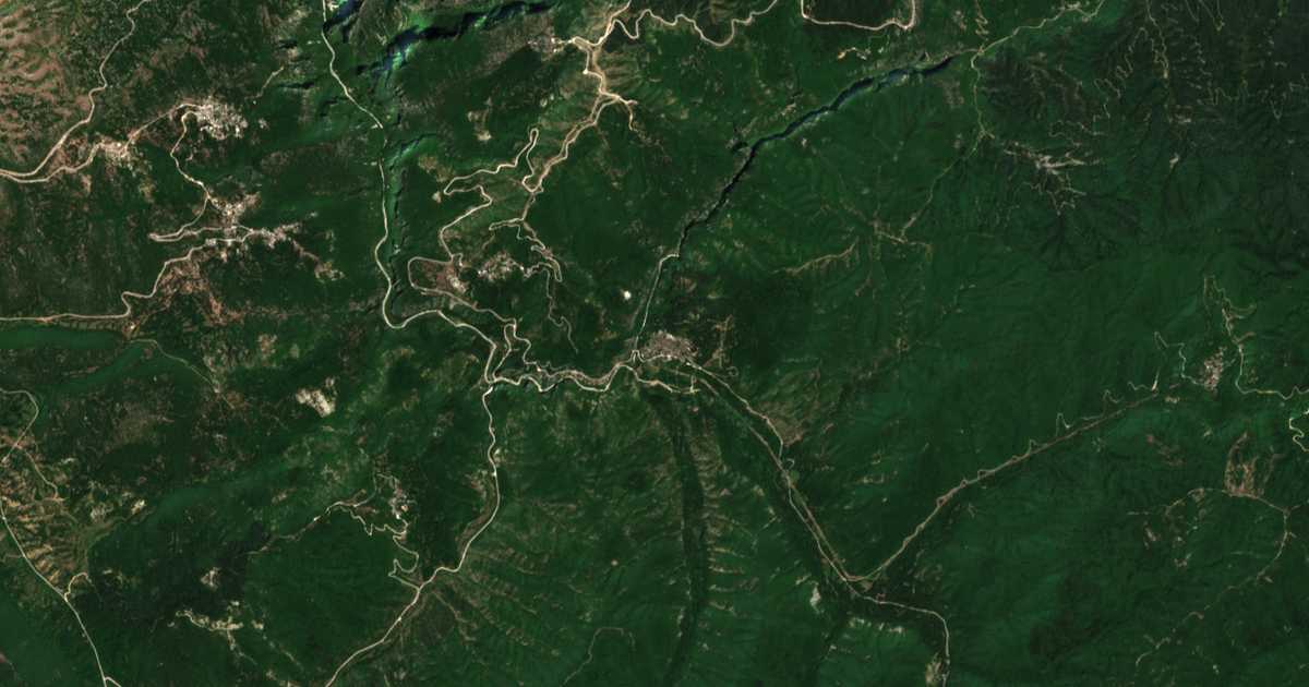 Satellitenkarte von Kípoi
