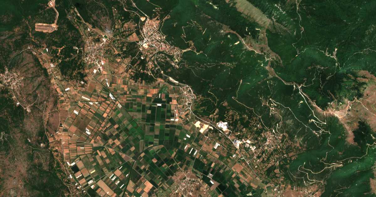 Satellitenkarte von Asfáka