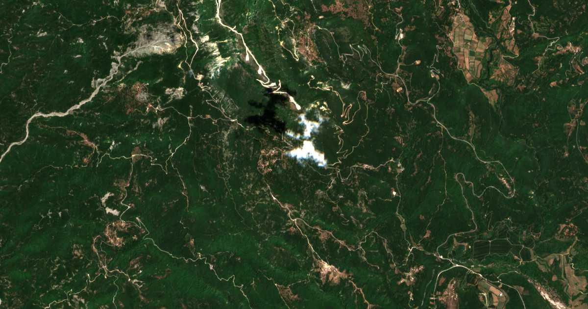 Satellitenkarte von Despotikón