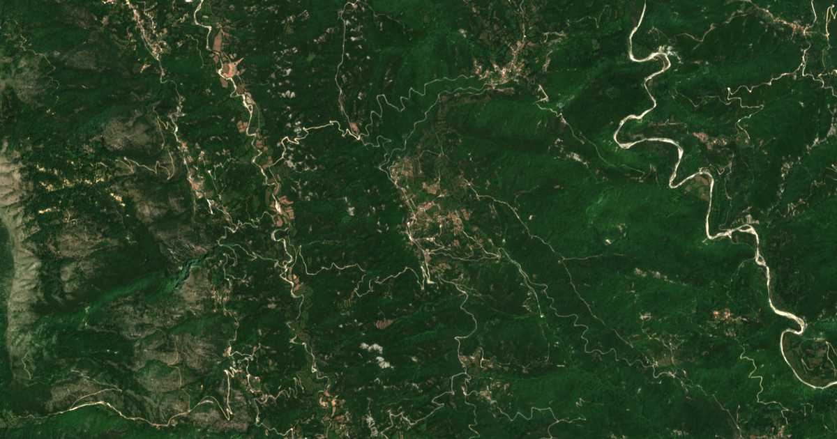 Satellitenkarte von Radovízion
