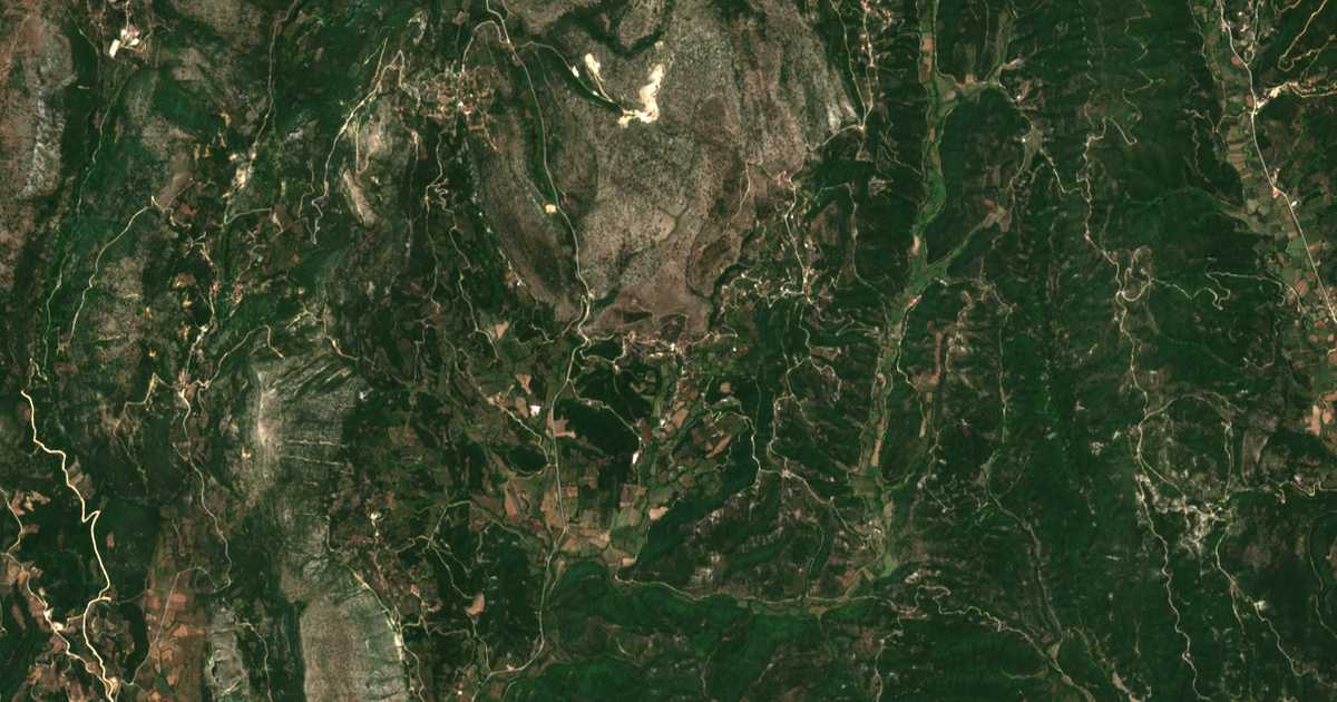 Satellitenkarte von Káto Despotikó
