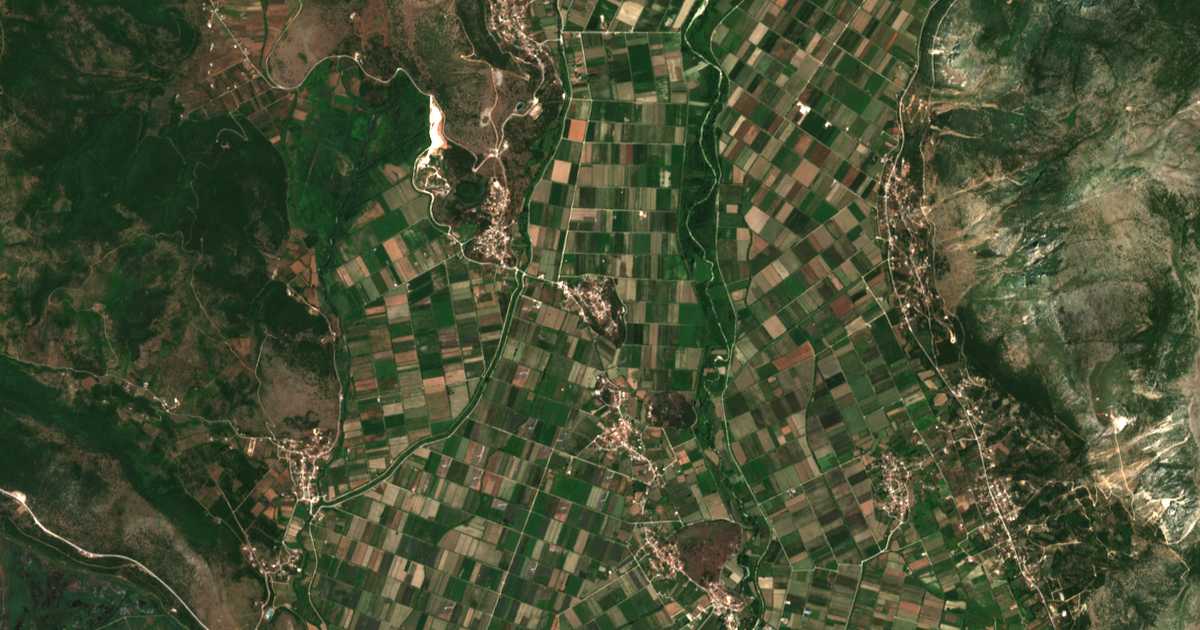 Satellitenkarte von Koronópoulon