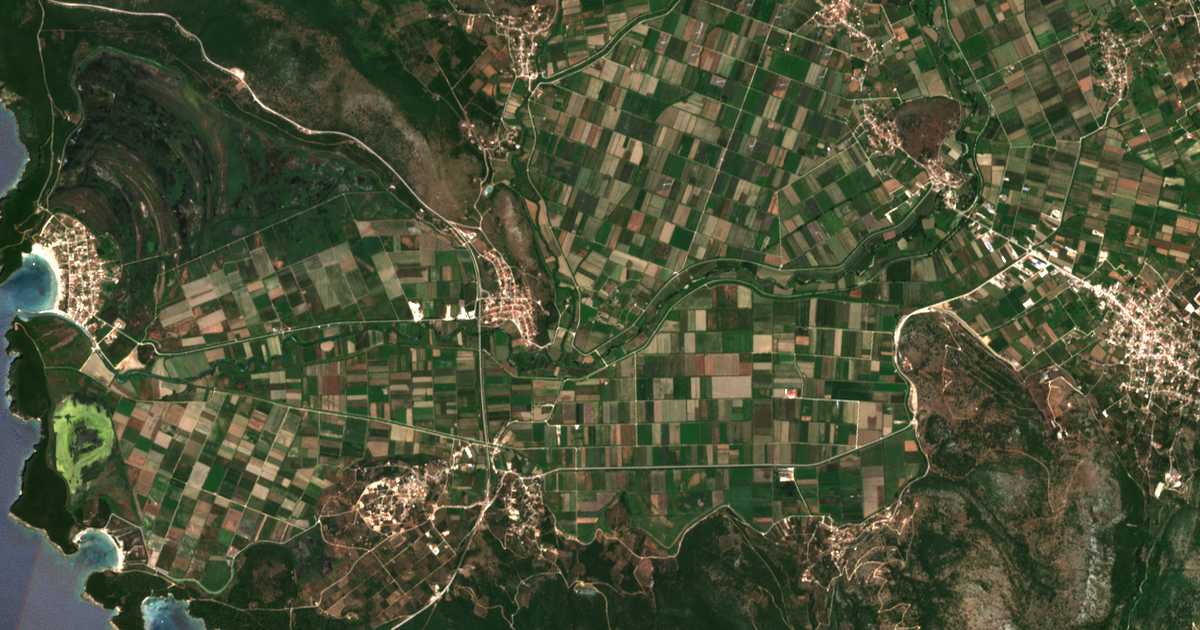 Satellitenkarte von Mesopotamos