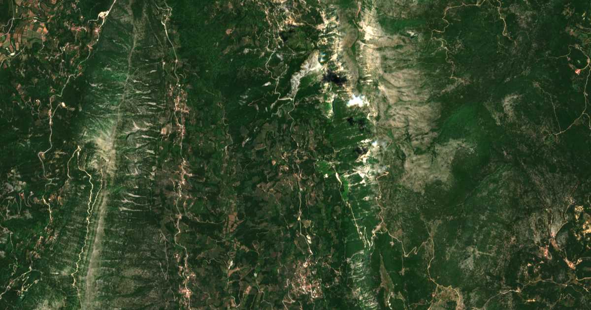 Satellitenkarte von Galíni